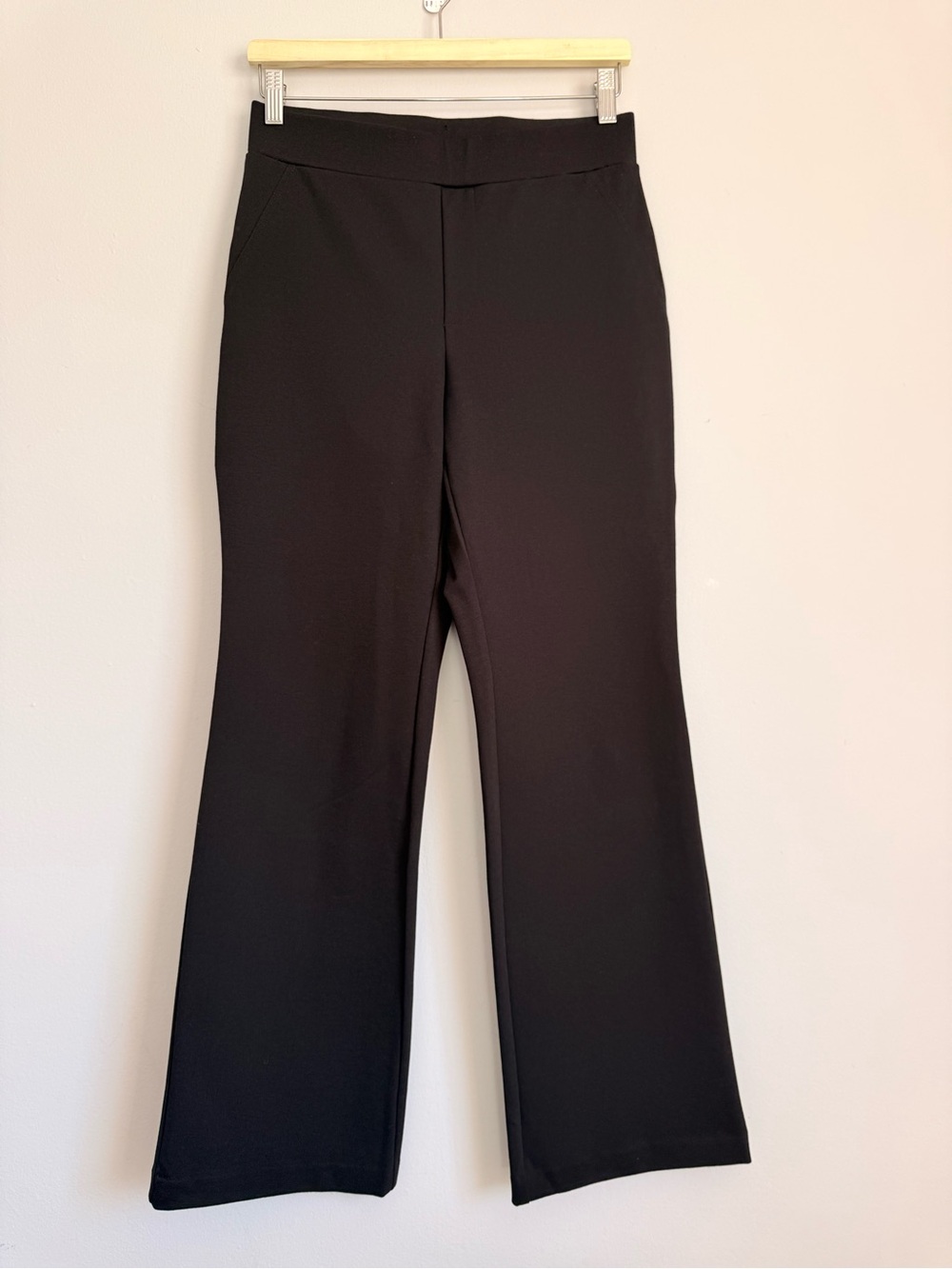 MICHAEL Michael Kors Black Pull-On Flare Bootcut Dress Pants Small Petite S/P
